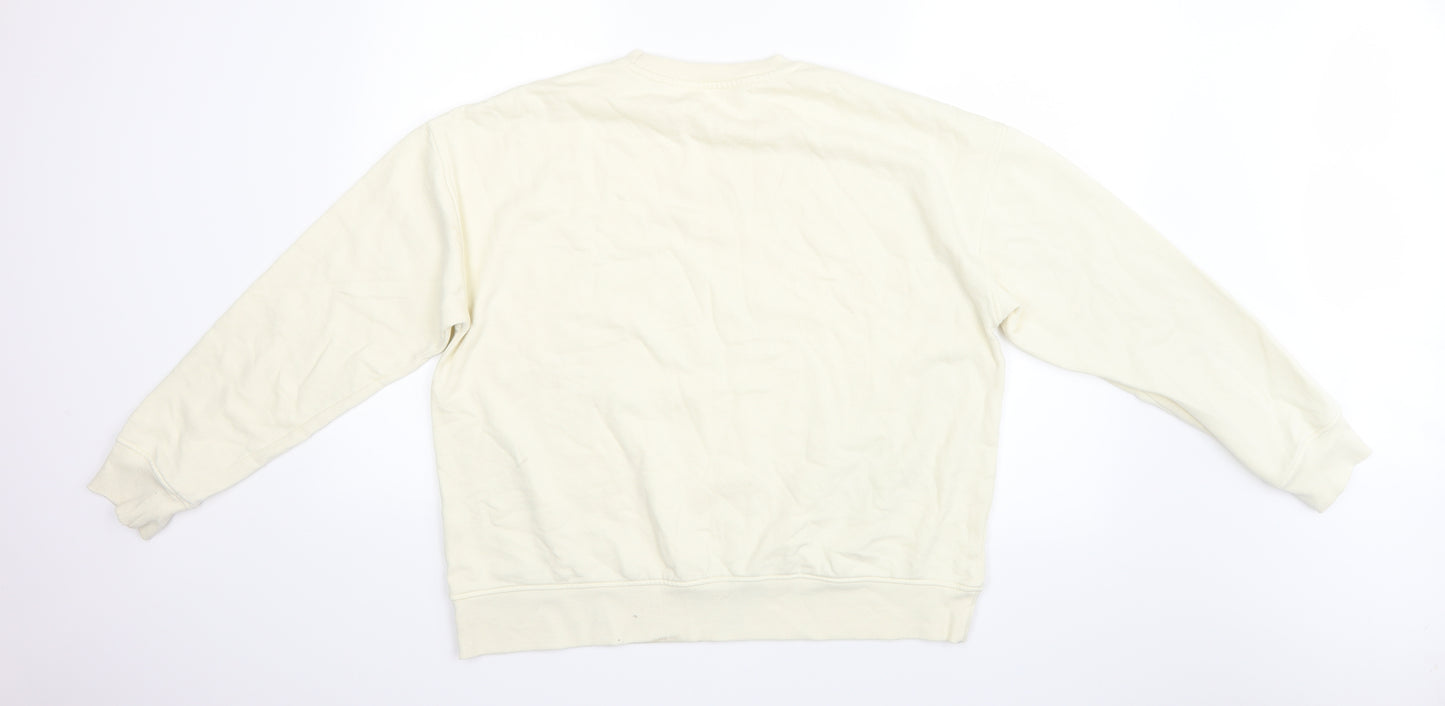 Primark Womens Ivory   Pullover Jumper Size M