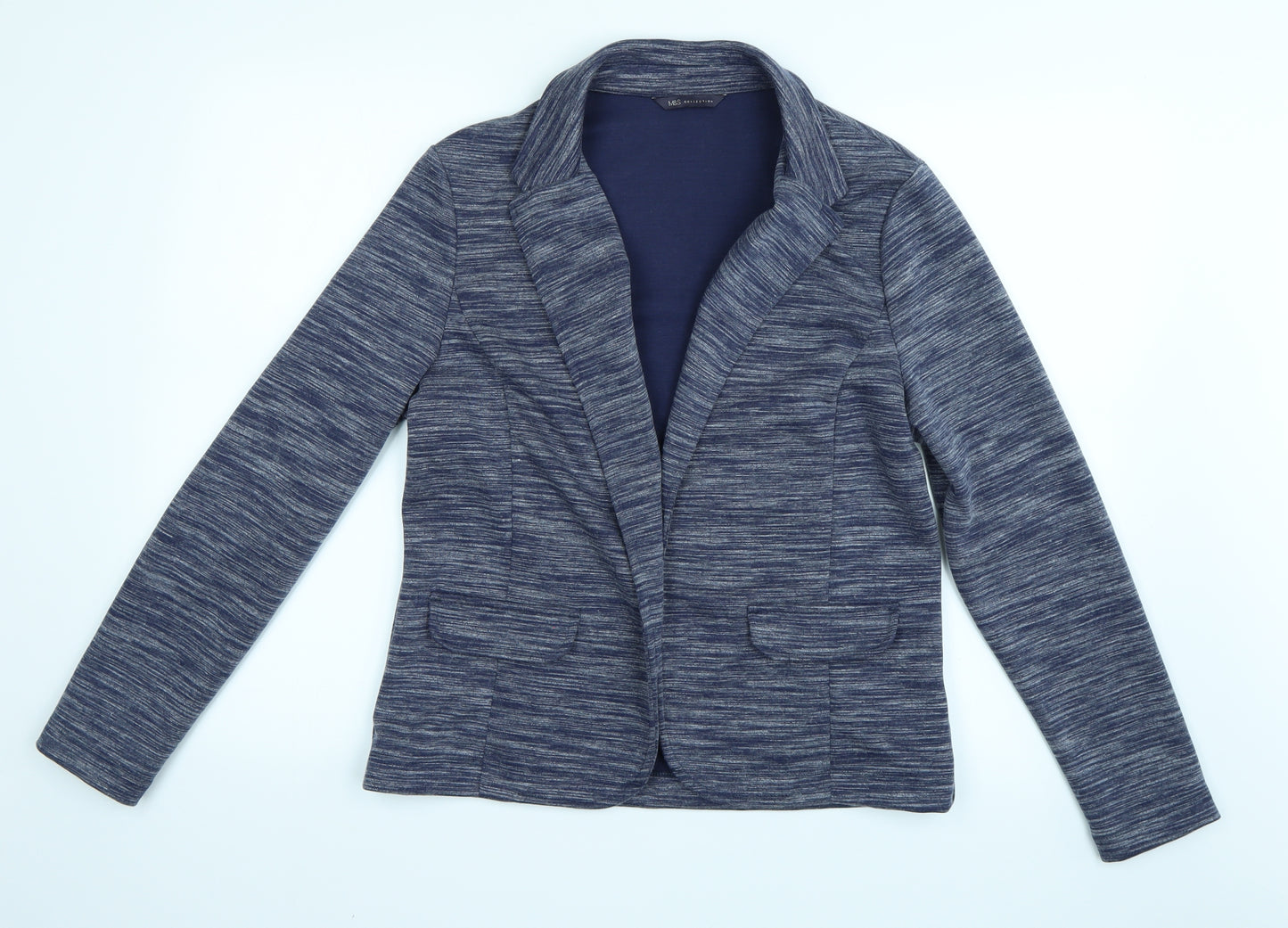 Marks and Spencer Womens Blue   Cardigan Jumper Size 14