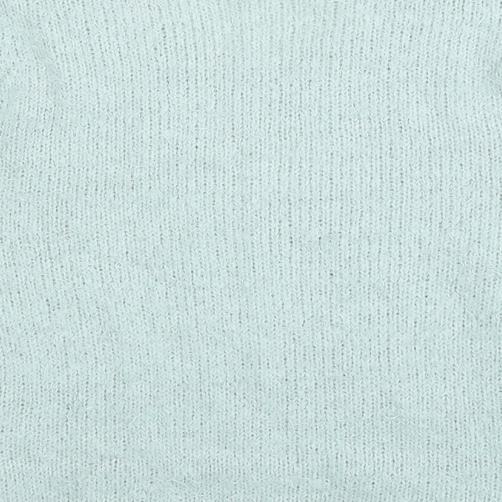 Brave Soul Womens Blue   Henley Jumper Size 12