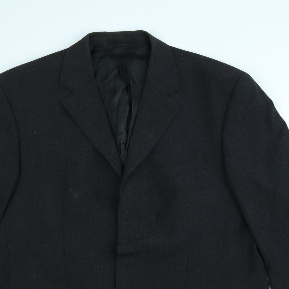 Contempo Mens Black    Blazer Size 40