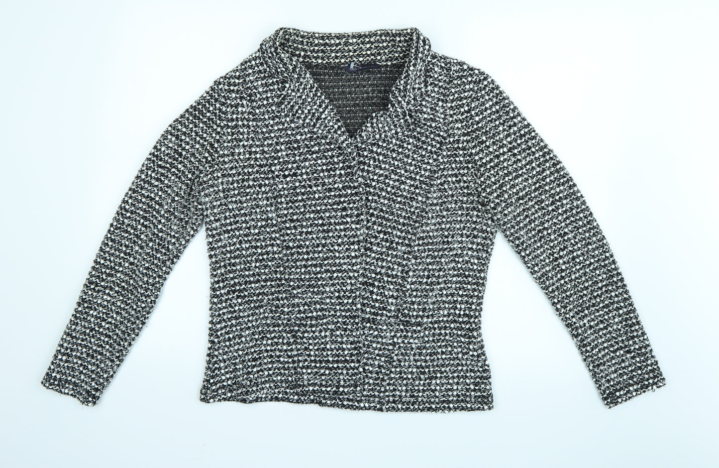 Marks and Spencer Womens Black   Cardigan Jumper Size 14
