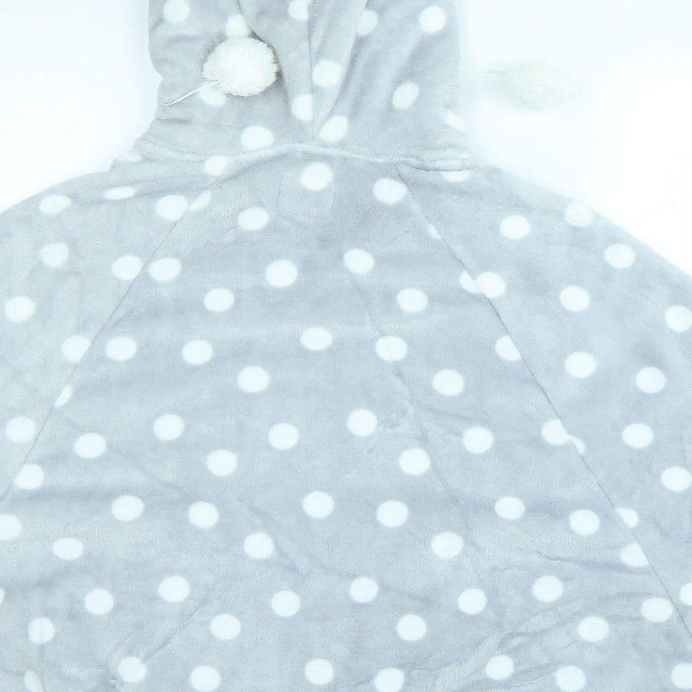 sleep in Womens Grey Polka Dot  Top One Piece One Size