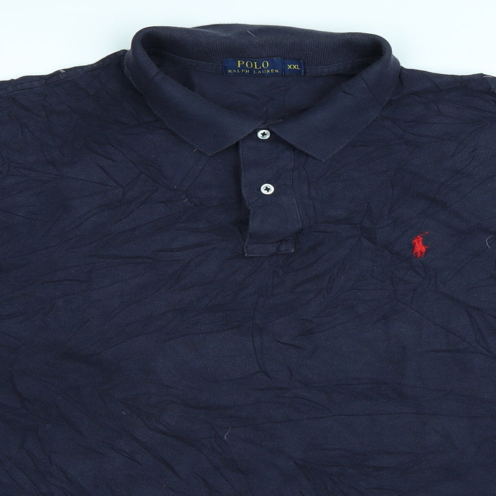 Ralph Lauren Mens Blue    Polo Size 2XL