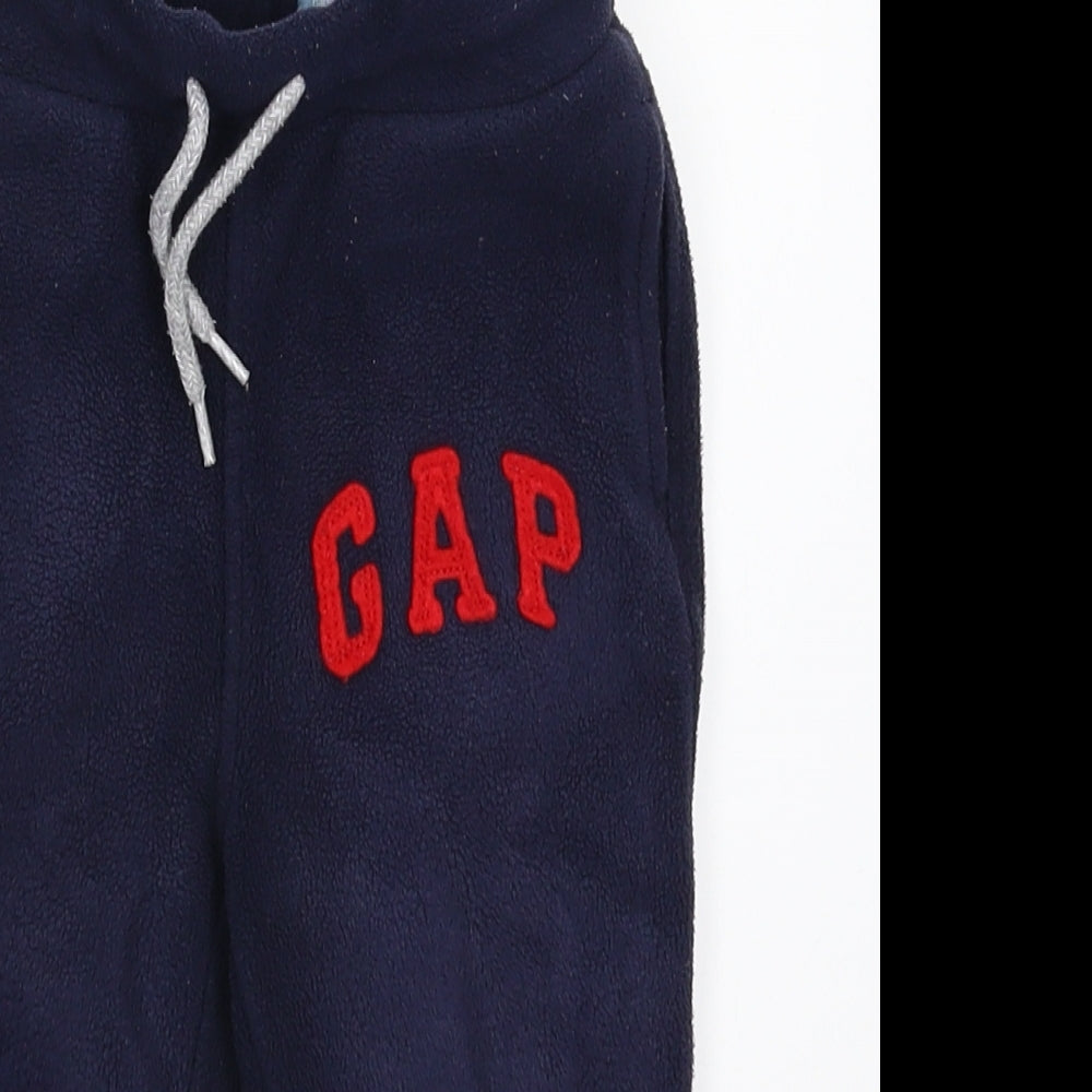 Gap Baby Blue  Fleece Jogger Trousers Size 18-24 Months