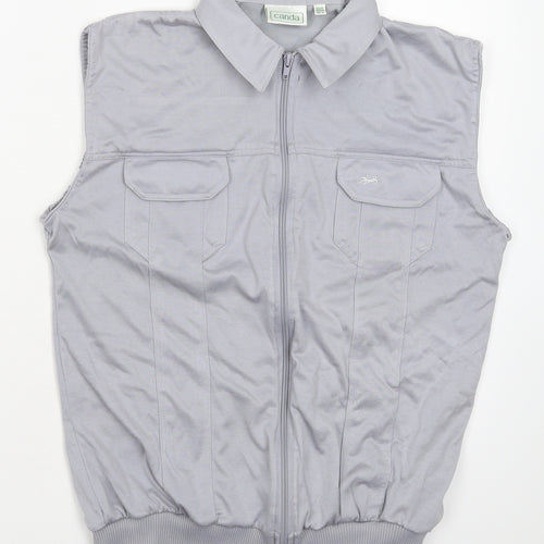 C&A Mens Grey   Gilet Jacket Size 40