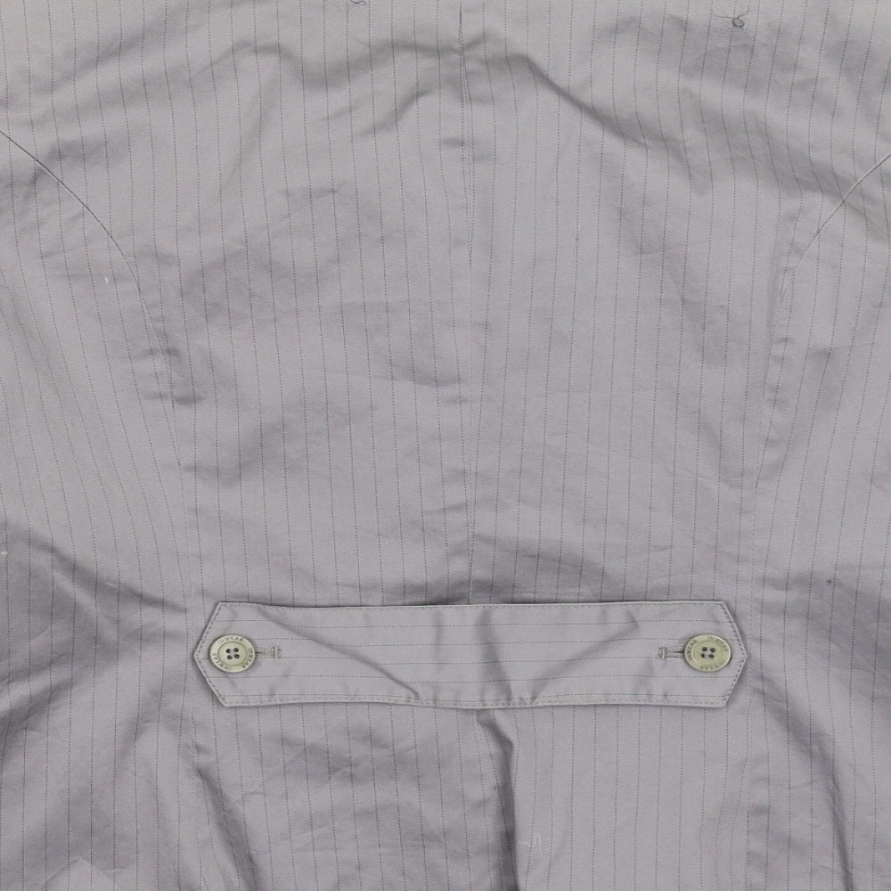 InWear Womens Grey Striped  Jacket Blazer Size 18