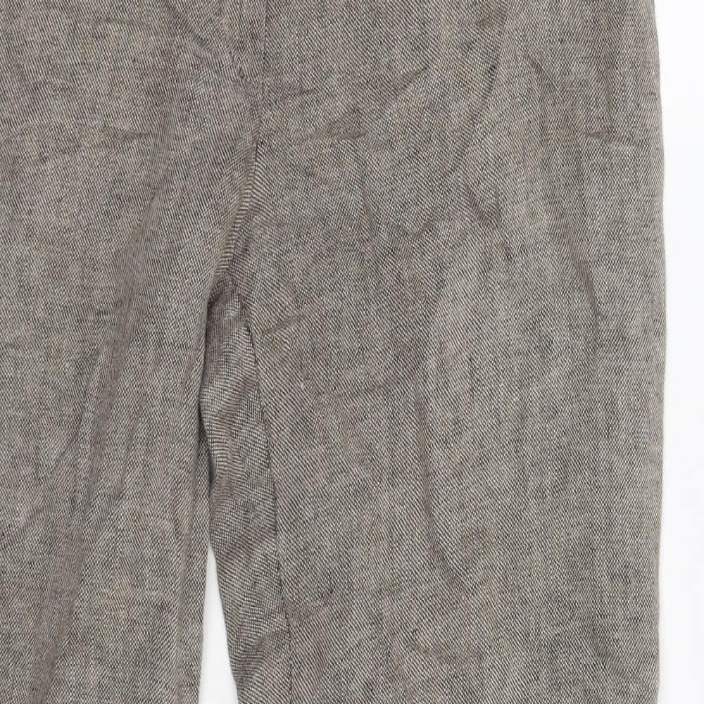 Planet Womens Grey   Trousers  Size 10 L32 in