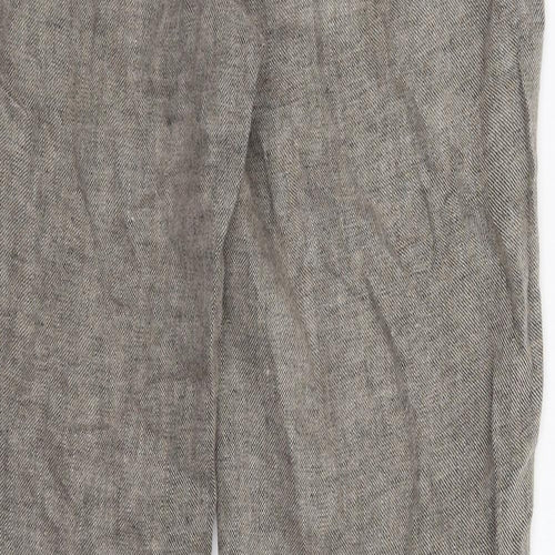 Planet Womens Grey   Trousers  Size 10 L32 in