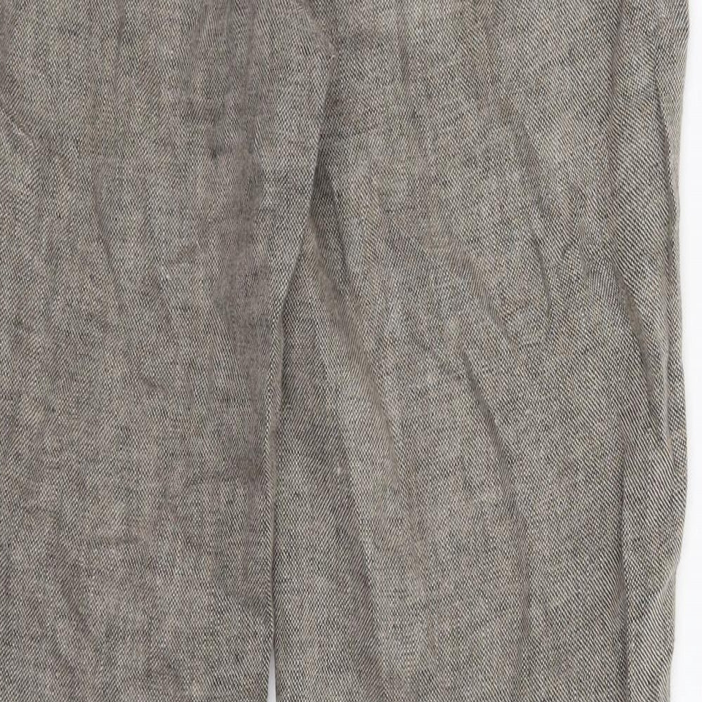Planet Womens Grey   Trousers  Size 10 L32 in