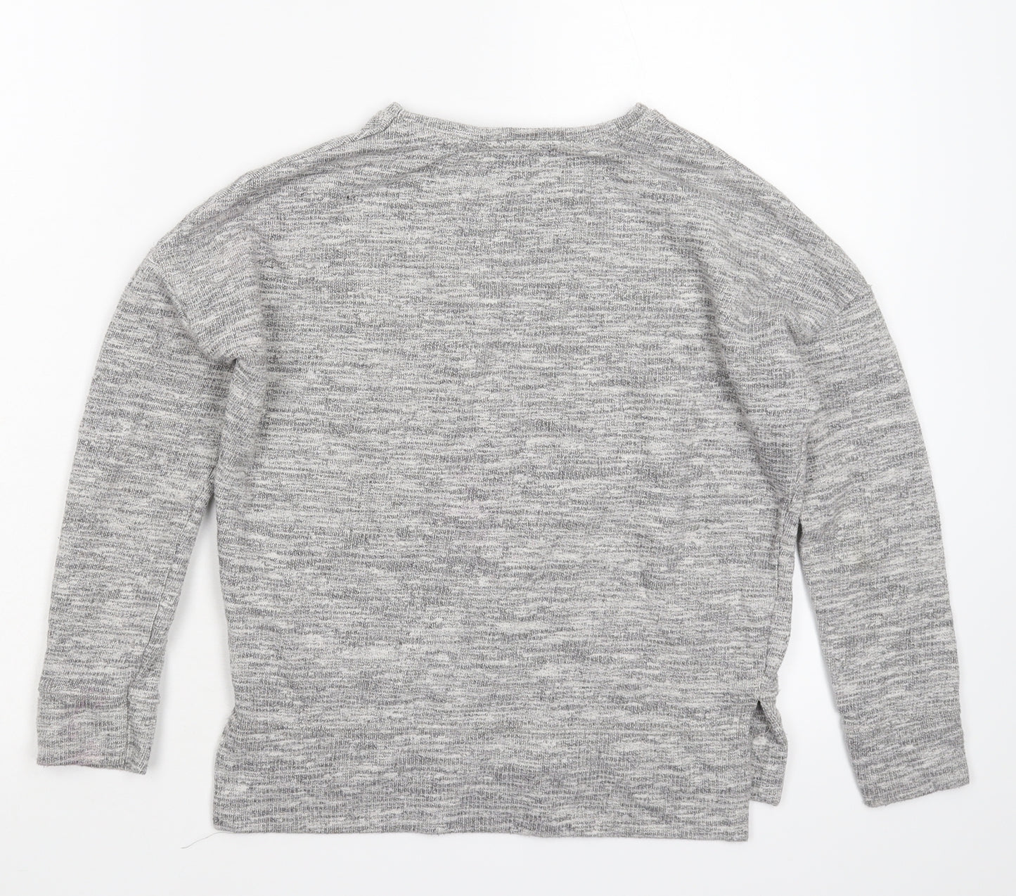 New Look Girls Grey   Pullover Sweatshirt Size 10-11 Years