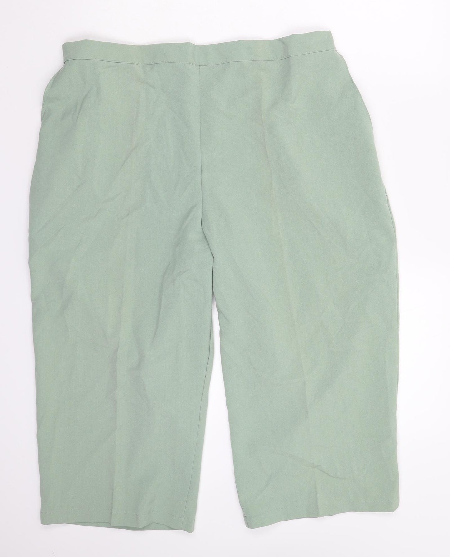Preworn Womens Grey   Cropped Trousers Size 22 L21 in