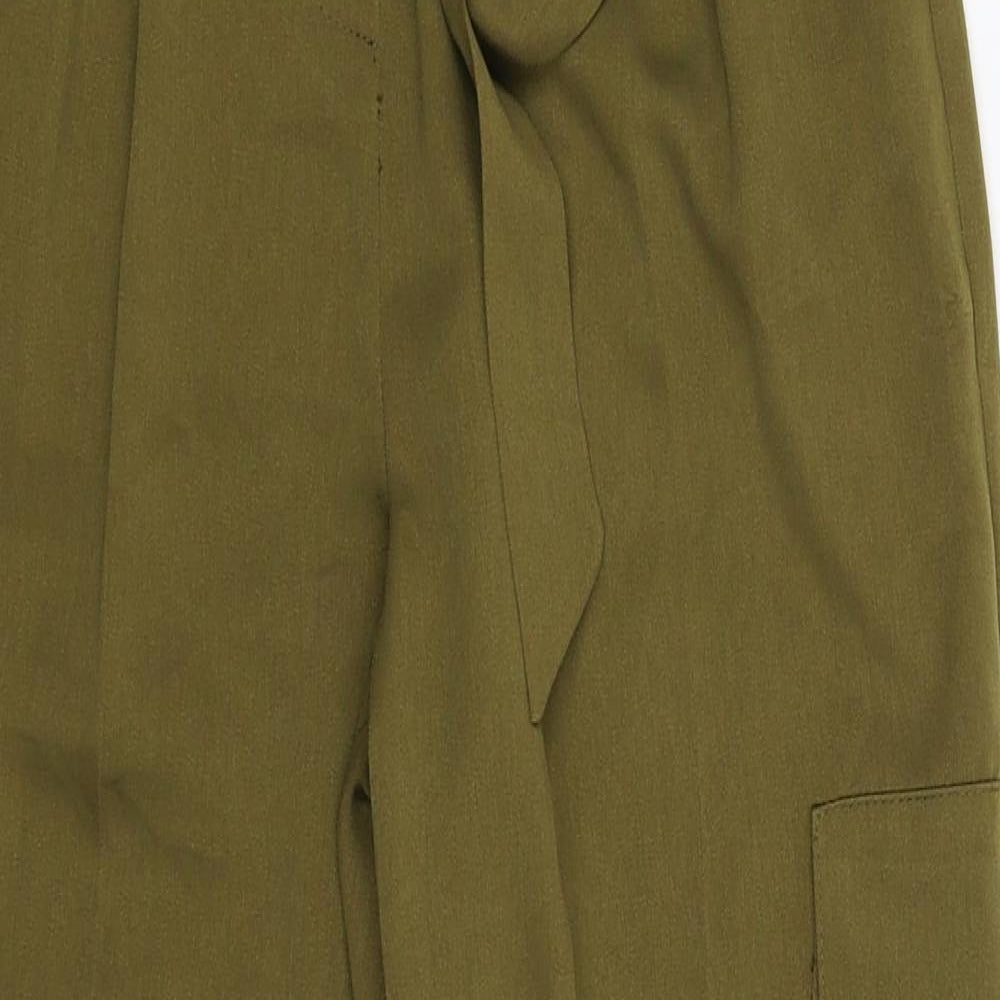 Primark Womens Green   Cargo Trousers Size 6 L27 in