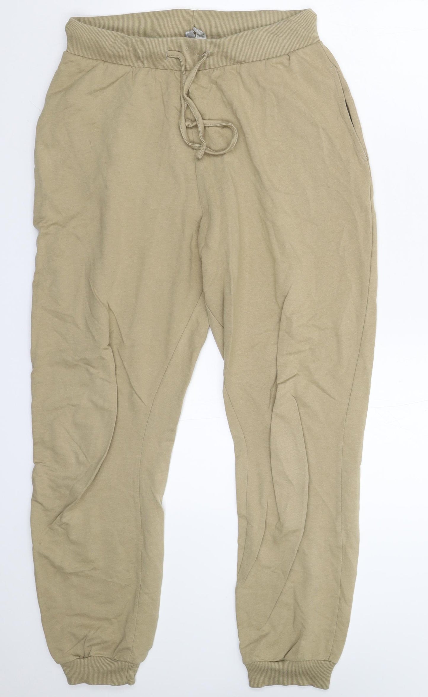 ASOS Womens Beige   Jogger Trousers Size 12 L27 in
