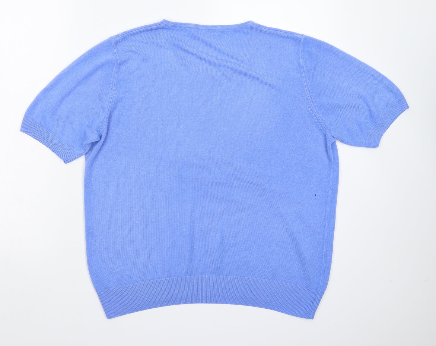 Marks and Spencer Womens Blue  Knit Pullover Jumper Size 18