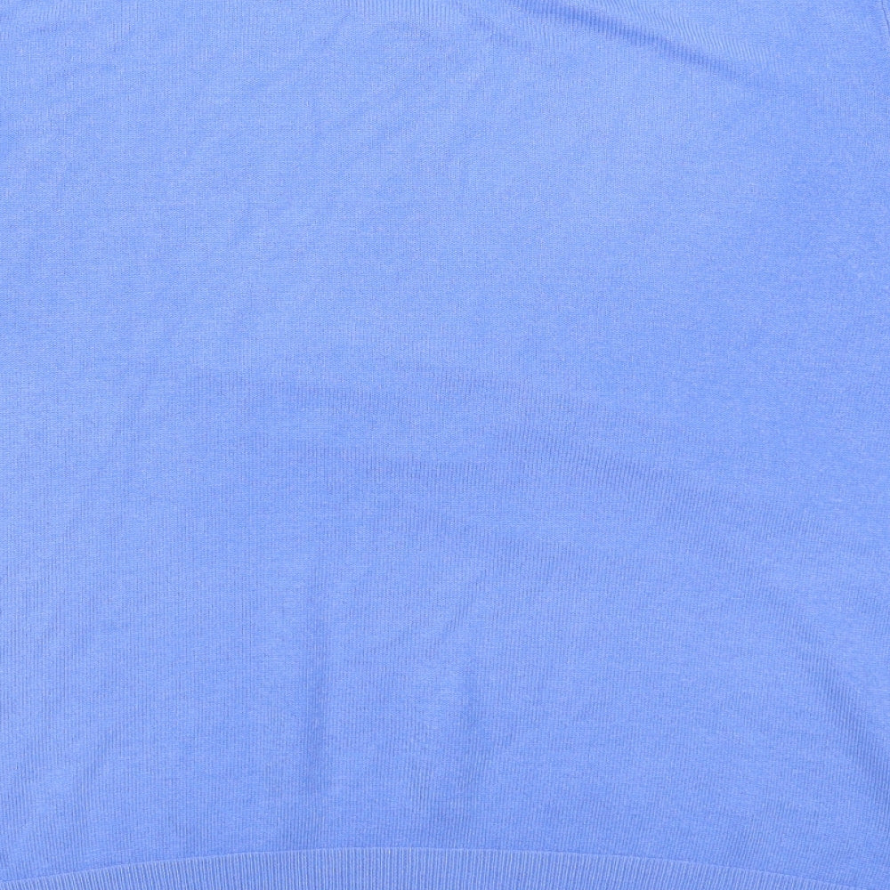 Marks and Spencer Womens Blue  Knit Pullover Jumper Size 18