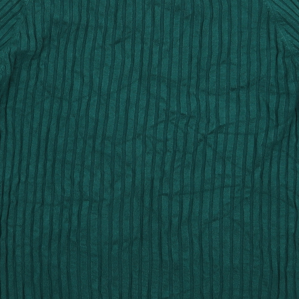 BHS Womens Green  Knit Pullover Jumper Size 20