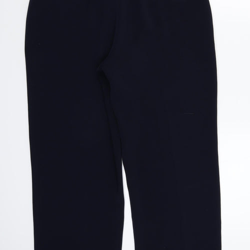 First Avenue Womens Blue   Dress Pants Trousers Size 12 L29 in