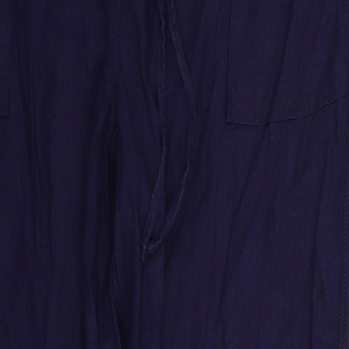 Marks and Spencer Womens Blue   Trousers  Size 16 L31 in