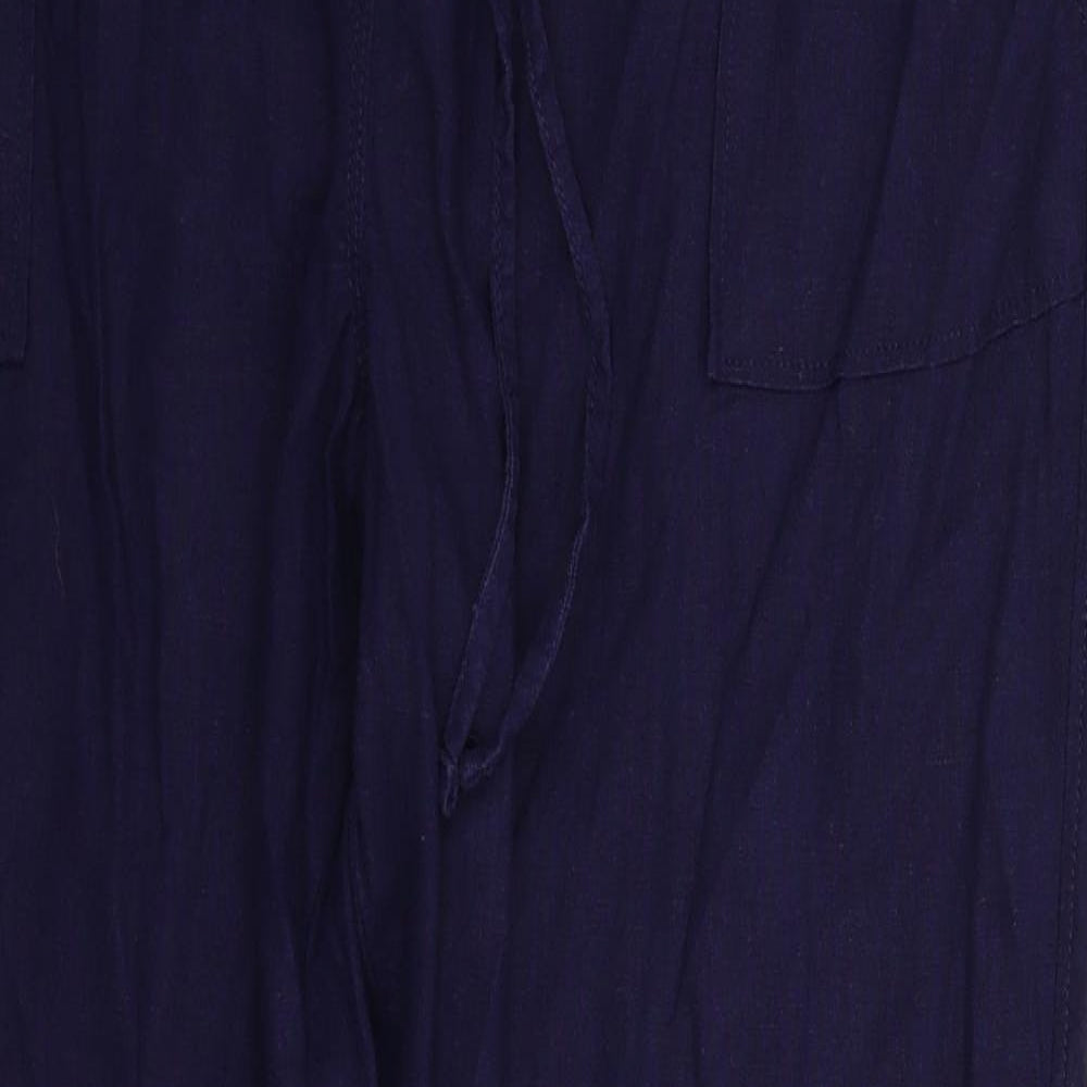 Marks and Spencer Womens Blue   Trousers  Size 16 L31 in