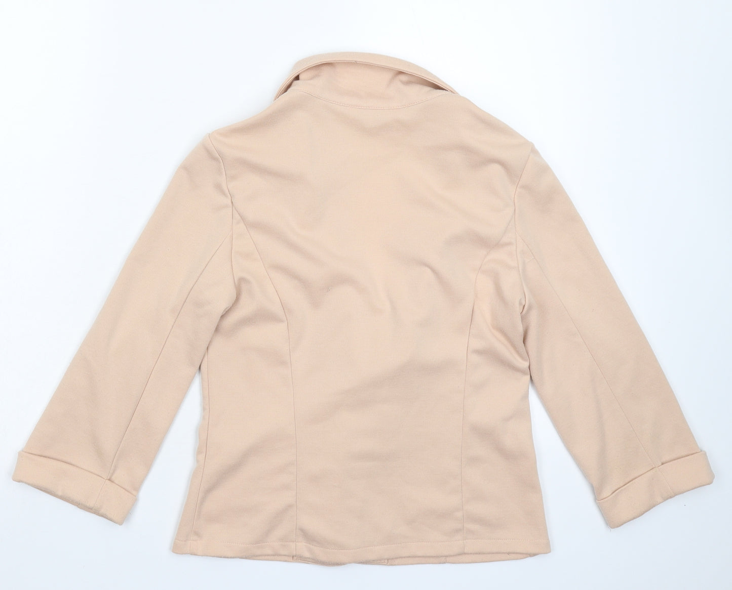 New Look Womens Beige   Jacket Blazer Size 10
