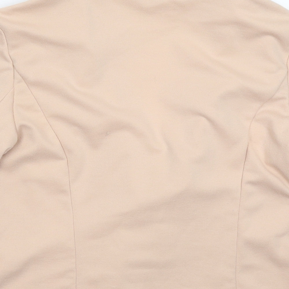 New Look Womens Beige   Jacket Blazer Size 10