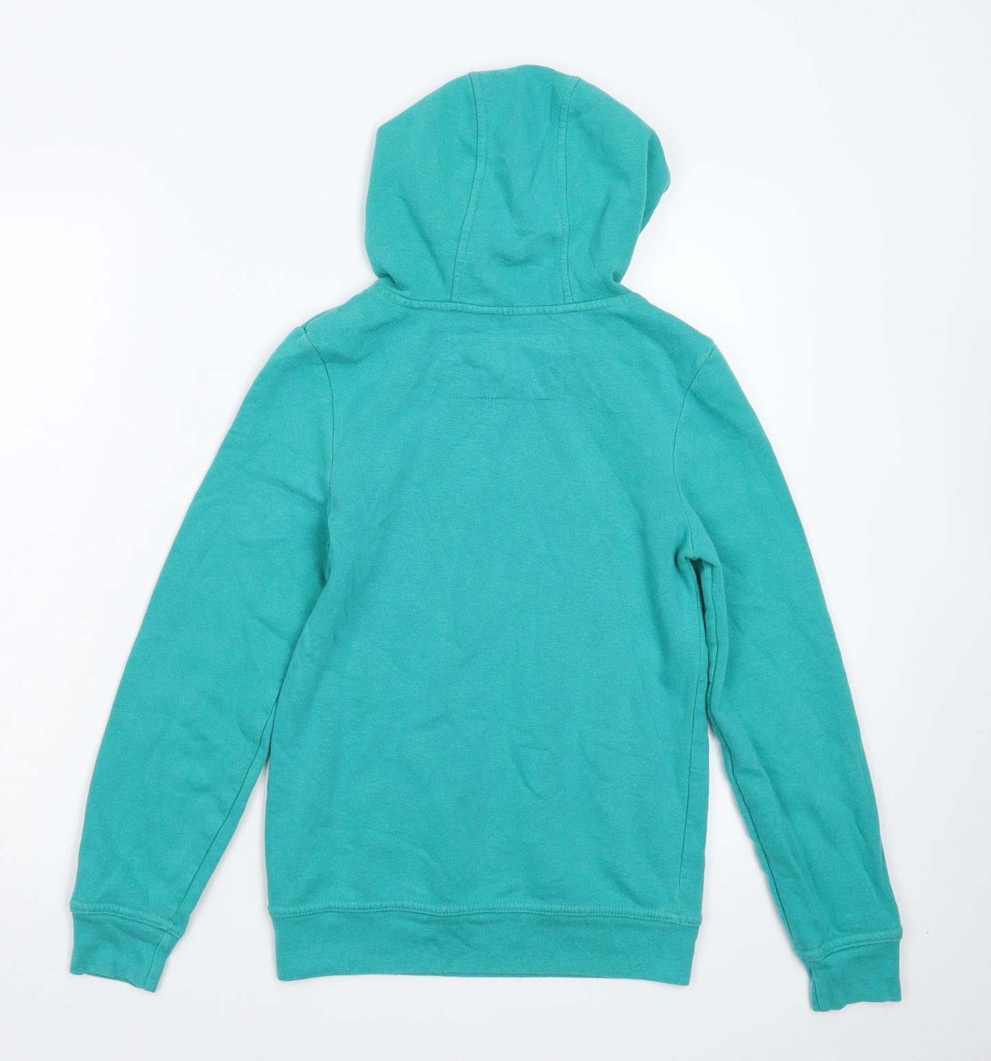 Denim & Co. Womens Green   Pullover Hoodie Size 8