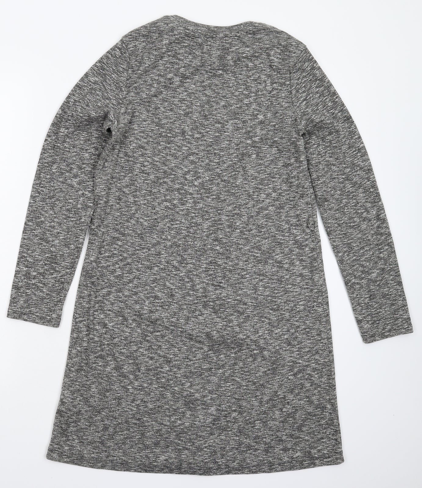 Topshop Womens Grey   Jumper Dress  Size 8