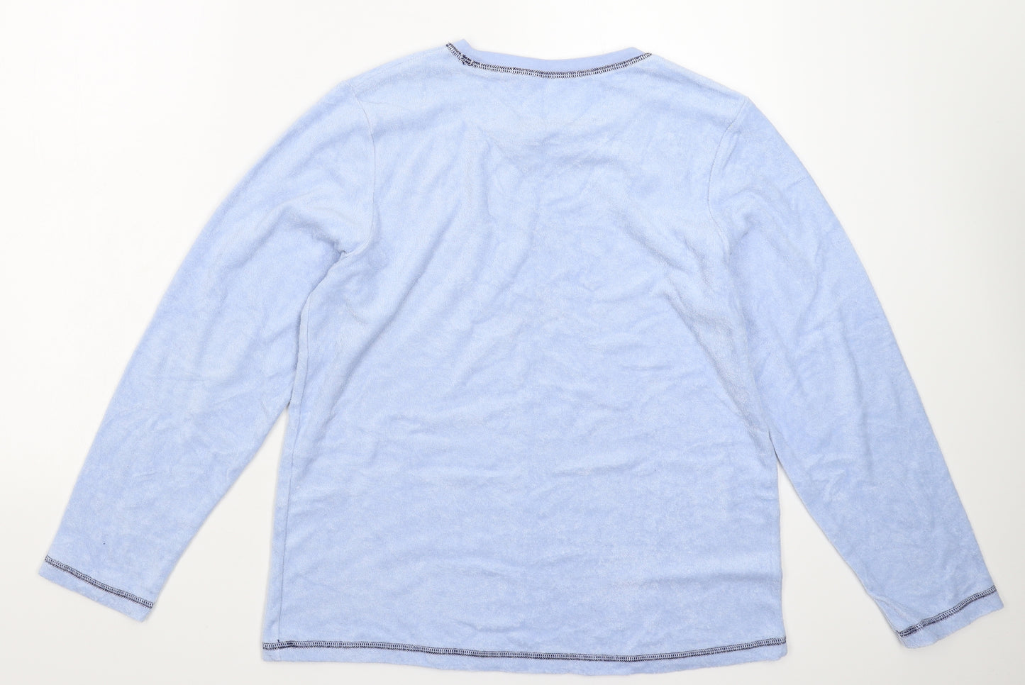 Avenue Womens Blue  Knit Pullover Jumper Size 14