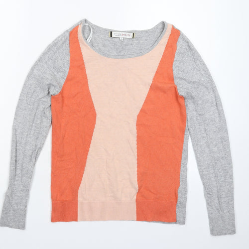 Principles Womens Multicoloured  Knit Pullover Jumper Size 8
