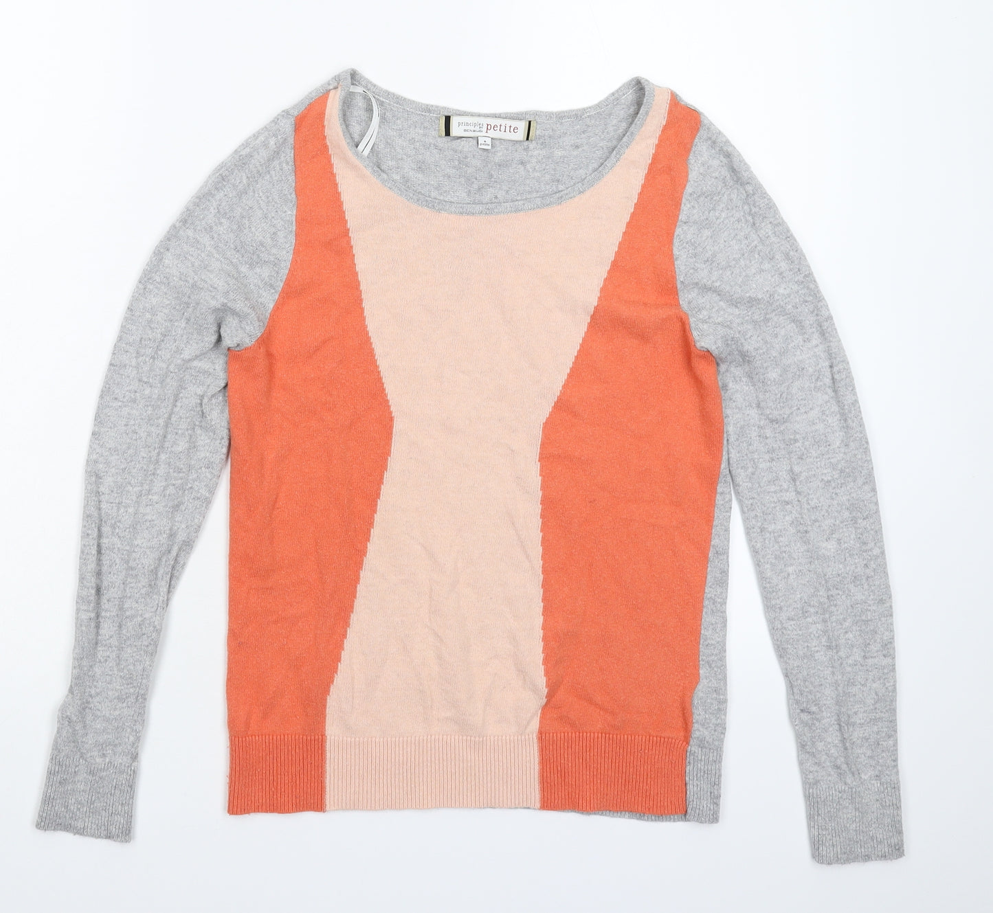 Principles Womens Multicoloured  Knit Pullover Jumper Size 8