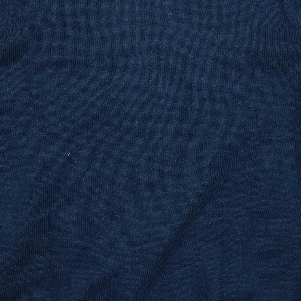 Marks and Spencer Mens Blue  Knit Pullover Jumper Size M