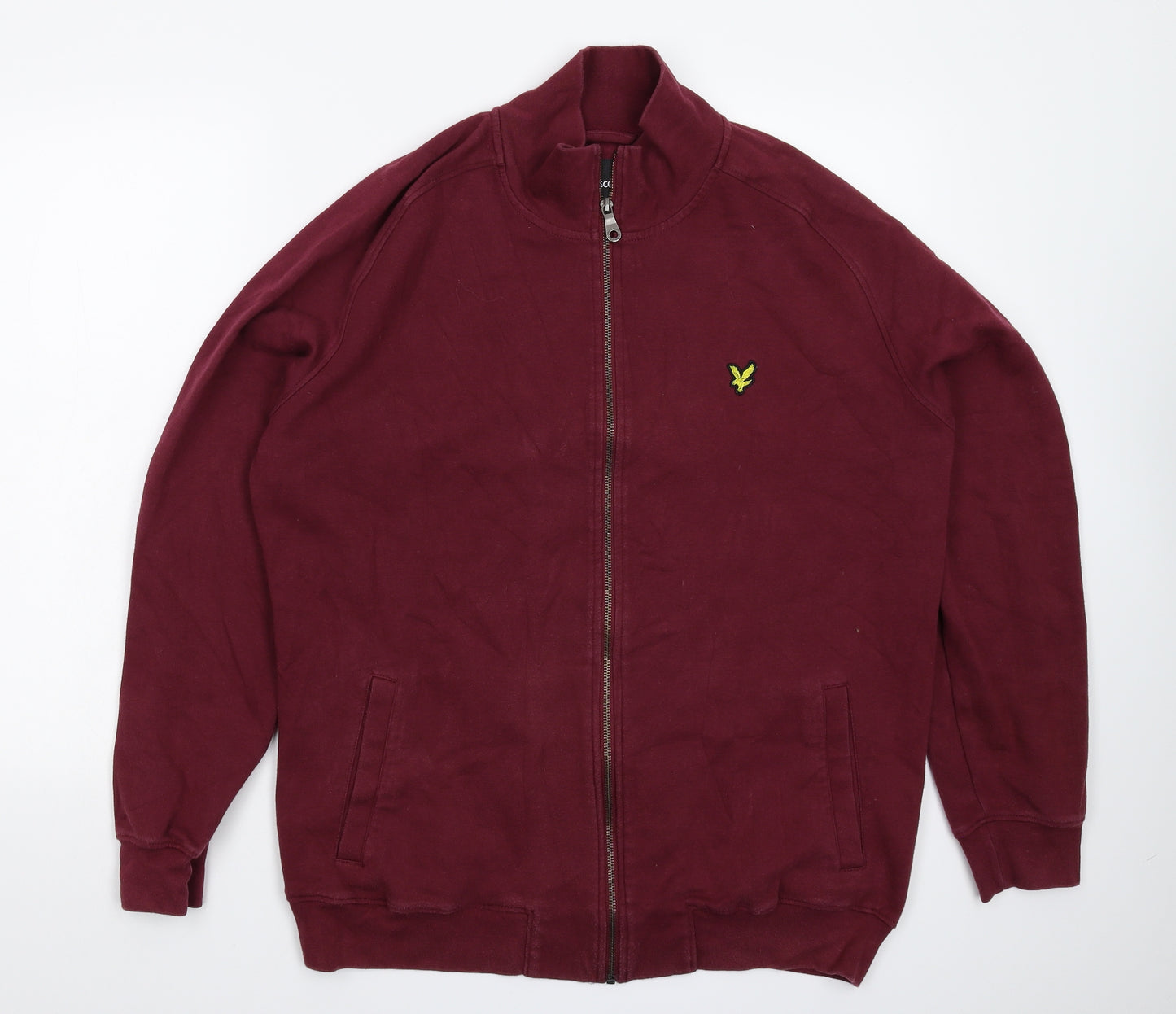 Lyle & Scott Mens Brown   Varsity Jacket Jacket Size XL