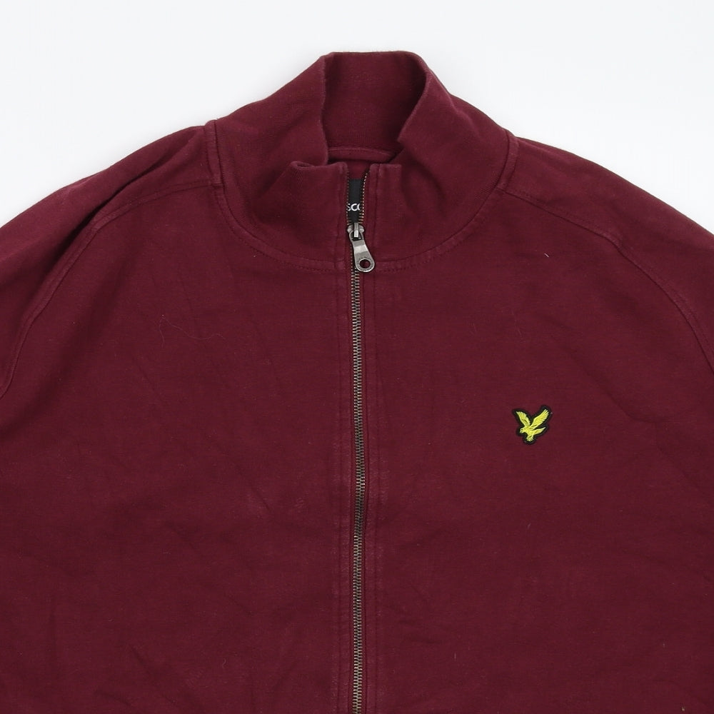 Lyle & Scott Mens Brown   Varsity Jacket Jacket Size XL