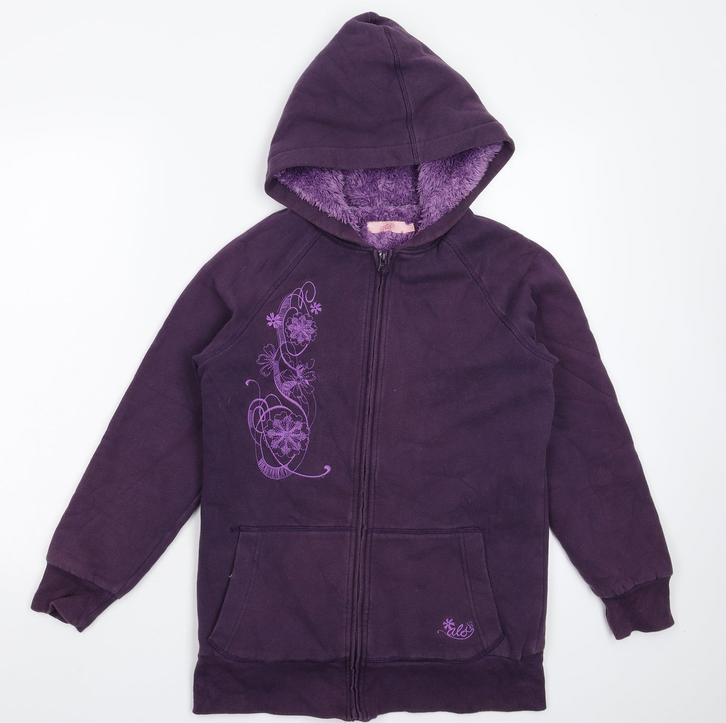 ALS Womens Purple   Jacket  Size 10