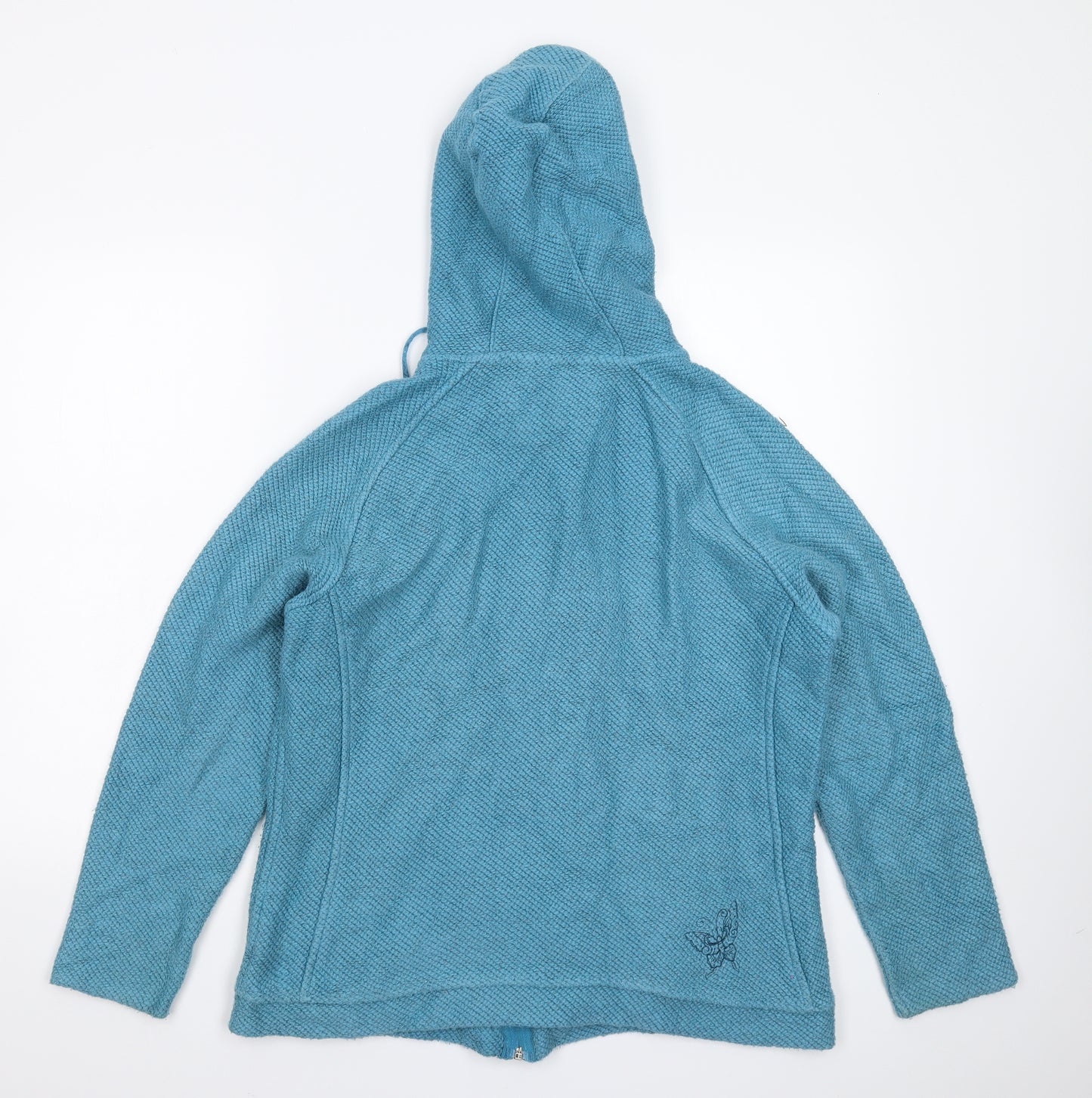 Weird Fish Womens Blue  Fleece Jacket  Size L