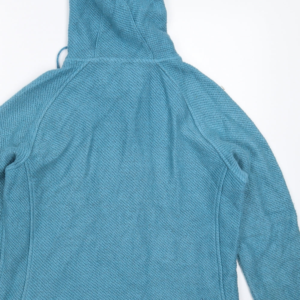 Weird Fish Womens Blue  Fleece Jacket  Size L