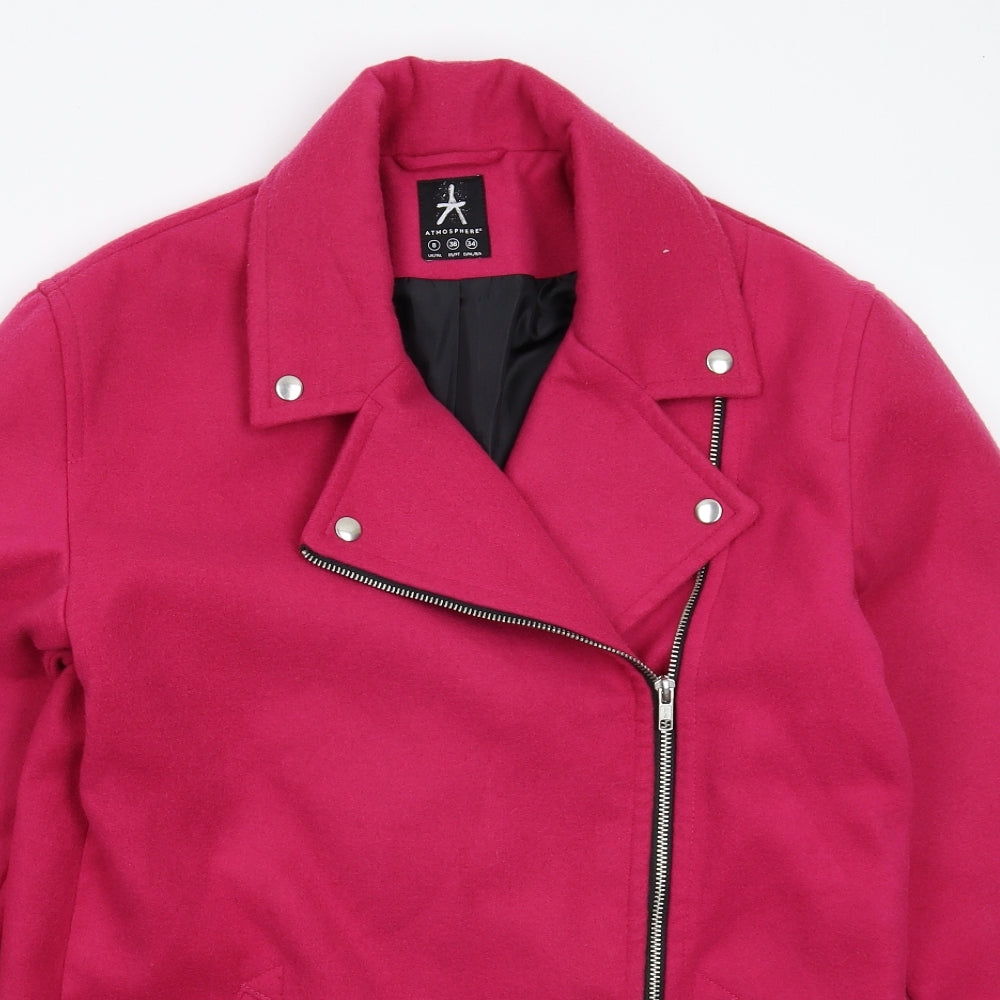 Atmosphere Womens Pink   Jacket Coat Size 8