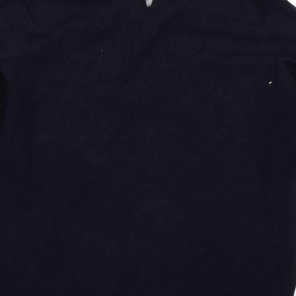 Dorothy Perkins Womens Blue  Knit Pullover Jumper Size 10