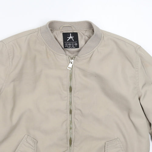 Atmosphere Womens Grey   Bomber Jacket Jacket Size 6