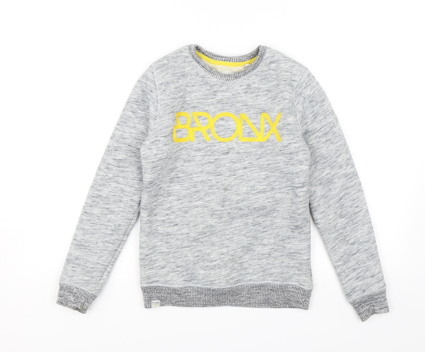 NEXT Boys Grey   Pullover Jumper Size 11 Years  - Bronx