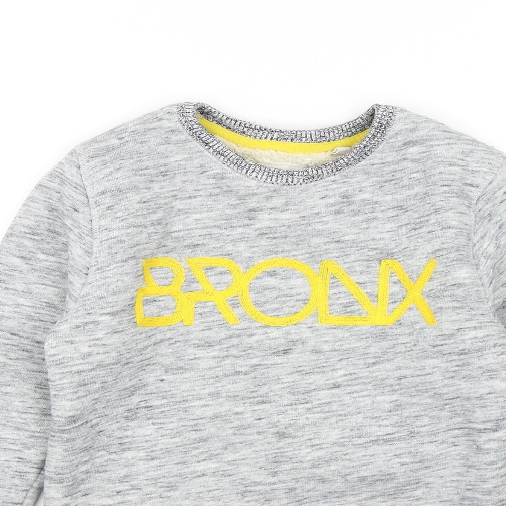 NEXT Boys Grey   Pullover Jumper Size 11 Years  - Bronx