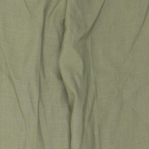 Prewron Womens Green   Capri Trousers Size 30 in L27 in