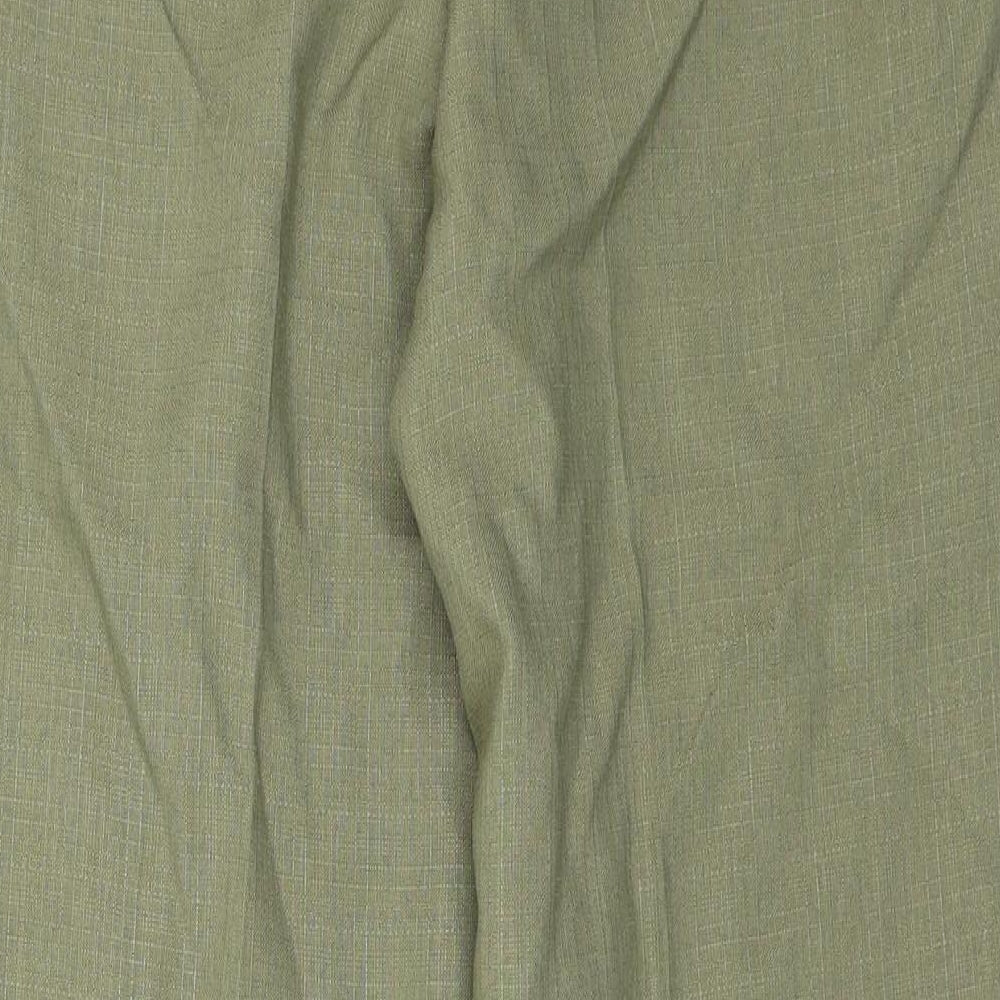 Prewron Womens Green   Capri Trousers Size 30 in L27 in