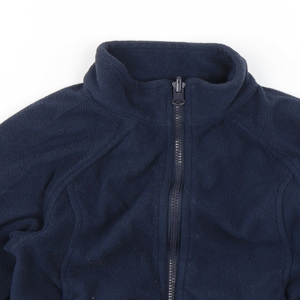 On the Peak Boys Blue   Full Zip Jumper Size 5-6 Years