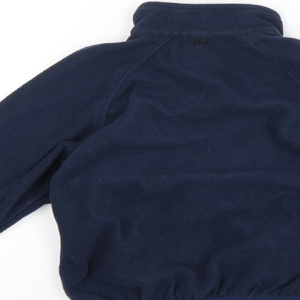 On the Peak Boys Blue   Full Zip Jumper Size 5-6 Years
