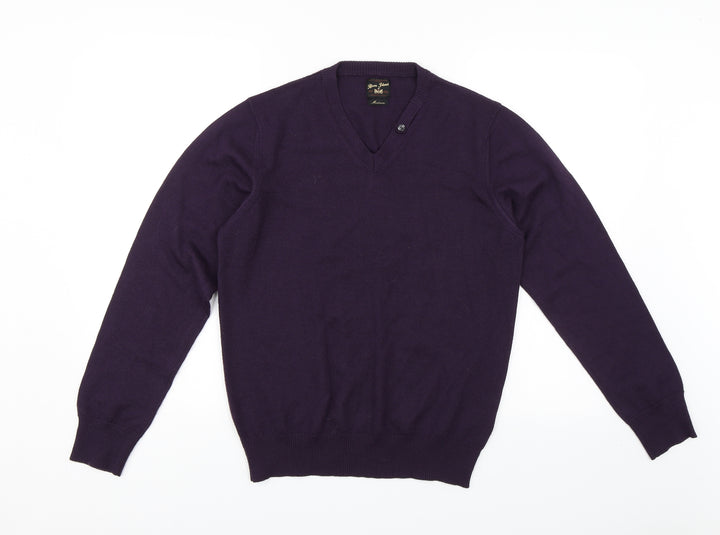 River Island Womens Purple Pullover Jumper Size M