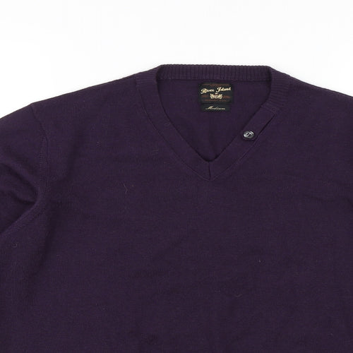 River Island Womens Purple   Pullover Jumper Size M
