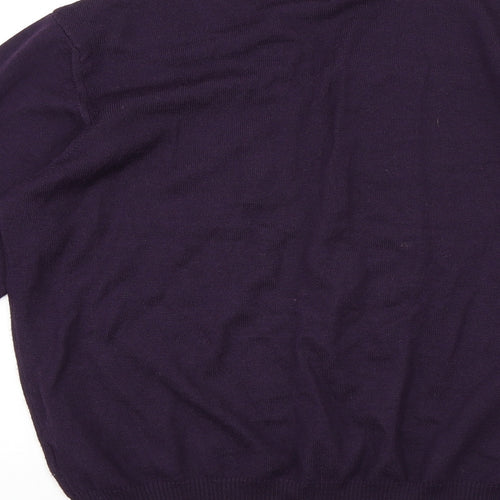 River Island Womens Purple   Pullover Jumper Size M