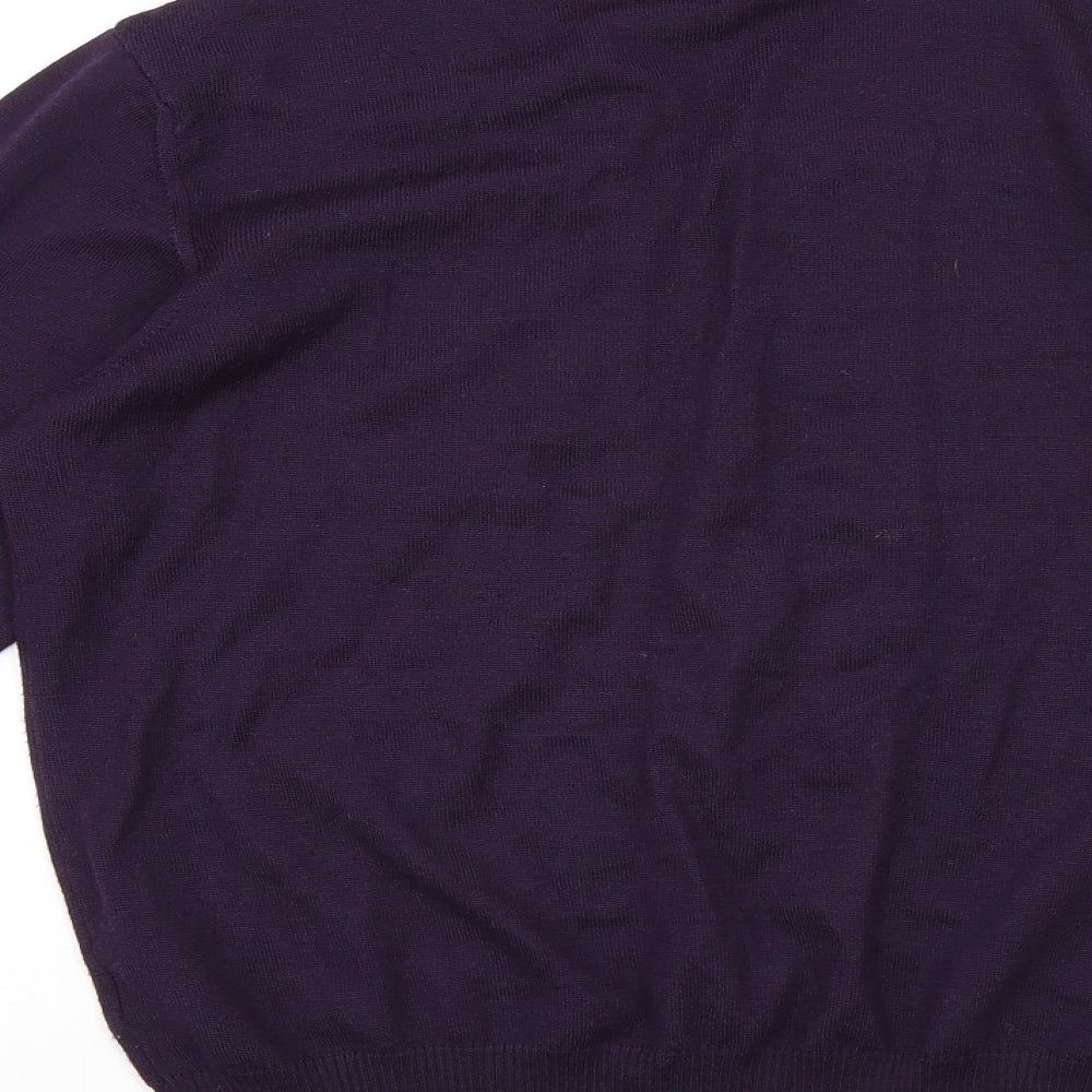 River Island Womens Purple   Pullover Jumper Size M