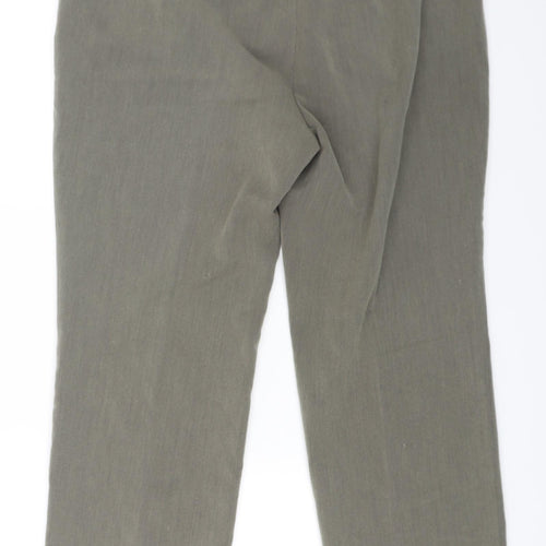 M&S Womens Grey   Dress Pants Trousers Size 16 L25 in